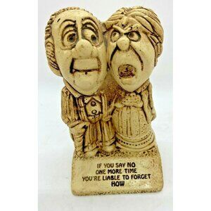 Paula Statue Figurine "If You Say No One More Time" 1976 W510 USA Vintage